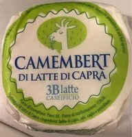 Mängden socker i Camembert di latte di capra
