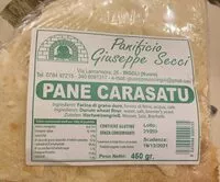 Mängden socker i Pane Carasau