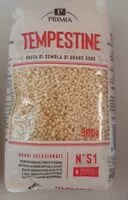 Mängden socker i Tempestine