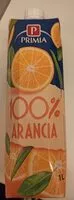 Mängden socker i 100% Arancia