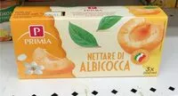 Mängden socker i Nettare di albicocca