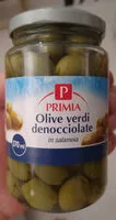 Mängden socker i Olive verdi denocciolate