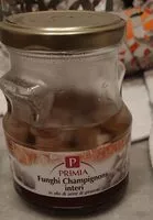 Mängden socker i Funghi champignon interi