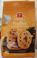 Mängden socker i Frollini Gocce di cioccolato