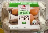 Mängden socker i Uova Fresche Grandissime da Allevamento a Terra