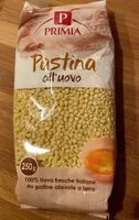 Mängden socker i Pastina all’uovo