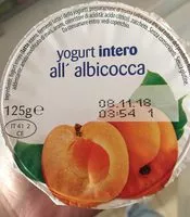 Mängden socker i yogurt intero all'albicocca