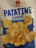 Mängden socker i Patatine classiche