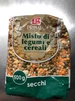 Mängden socker i Legumi e cereali