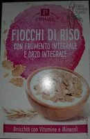 Mängden socker i Fiocchi di riso