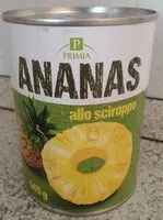 Mängden socker i Ananas allo Sciroppo