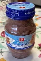 Mängden socker i Filetti di acciughe in olio di oliva