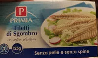 Mängden socker i Filetti di Sgombro, in olio d'oliva