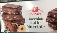 Mängden socker i Cioccolato latte & nocciole