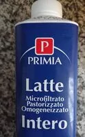 Mängden socker i Latte intero microfiltrato