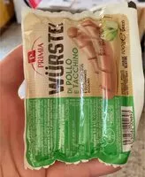 Mängden socker i Wurstel pollo e tacchino