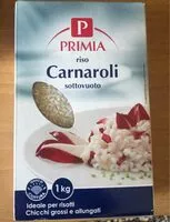 Mängden socker i Riso carnaroli sottovuoto