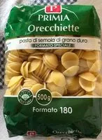 Mängden socker i Orecchiette