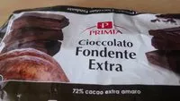 Mängden socker i Cioccolato fondent extra