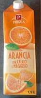 Mängden socker i Arancia con calcio e magnesio
