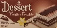 Mängden socker i Dessert Vaniglia e Cioccolato