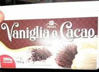 Mängden socker i Vaniglia e cacao