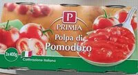 Mängden socker i Polpa di pomodoro