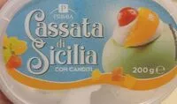 Mängden socker i Cassata di sicilia