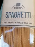 Mängden socker i Spaghetti integrali