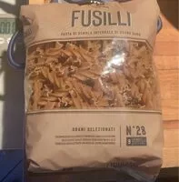 Mängden socker i Fusili pasta di semola integrale di grano duro