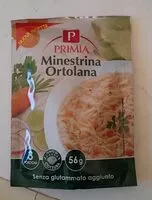 Mängden socker i Minestrina ortolana