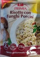 Mängden socker i Risotto con funghi porcini