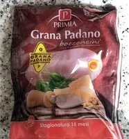Mängden socker i Bocconcini grana padano