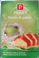 Mängden socker i Fecola di patate