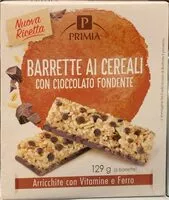 Mängden socker i Barrette ai cereali con cioccolato fondente
