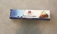Mängden socker i Pasta d'Acciughe