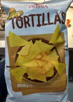 Mängden socker i Tortillas