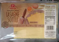 Mängden socker i Lasagne sottili