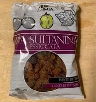 Mängden socker i Uva Sultanina essiccata