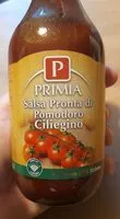 Mängden socker i Salsa pronta di pomodoro ciliegino