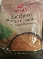 Mängden socker i Zucchero grezzo di canna qualita demerara