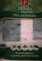Mängden socker i Mix orientale