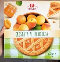 Mängden socker i Crostata albicocca