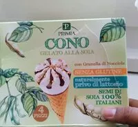 Mängden socker i Cono gelato alla soia
