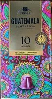 Mängden socker i Primia caffè Guatemala