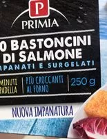 Mängden socker i Bastoncini di salmone
