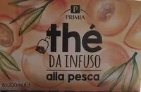 Mängden socker i The da infuso pesca