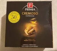 Mängden socker i CREMOSO espresso