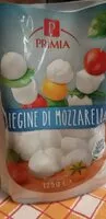 Mängden socker i Ciliegine di mozzarella