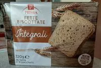 Mängden socker i Fette biscottate integrali